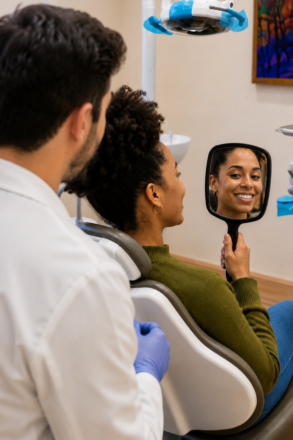 LIV Dentistry dentist performing precision dental treatment