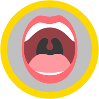 open mouth