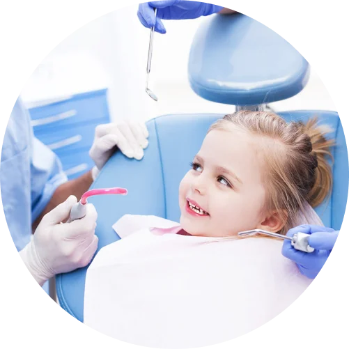 child receiving treatment