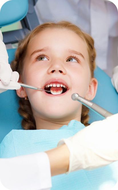 child receiving treatment