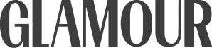 Glamour magazine logo featuring Rockhouse Hotel's romantic getaway packages in Jamaica