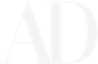 Architectural Digest logo showcasing Rockhouse Hotel’s architectural design recognition in Negril, Jamaica