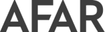 Afar magazine logo featuring Rockhouse Hotel's authentic Caribbean travel experiences in Jamaica