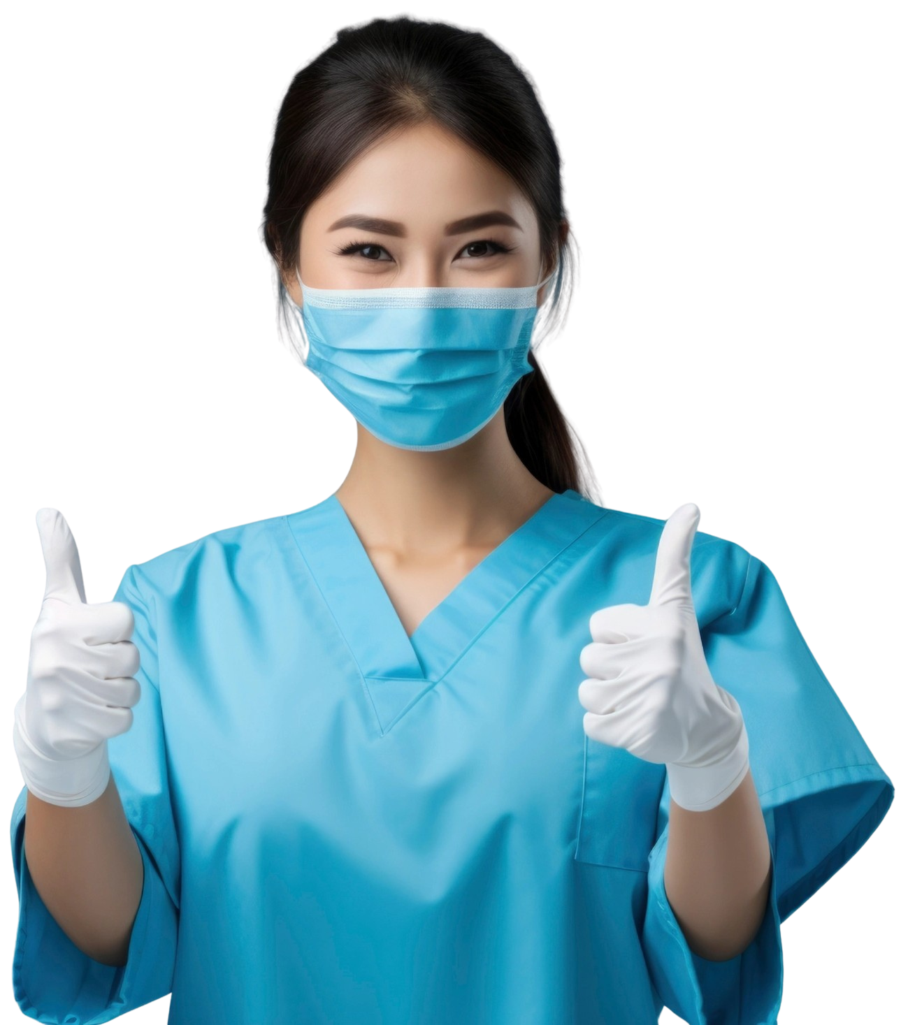 LIV Dentistry dental team member giving a thumbs up